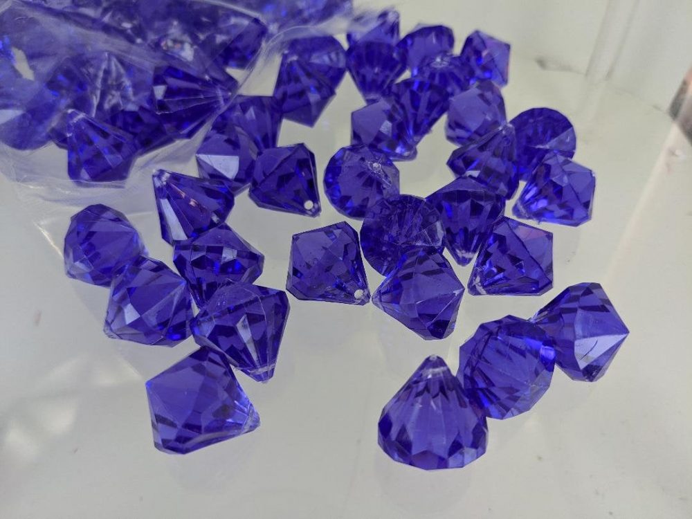 Blue Wedding Decoration Scatter Crystals Table Diamonds Acrylic Confetti 1000Pcs Blue Wedding Decoration Scatter Crystals Table Diamonds Acrylic Confetti 1000Pcs